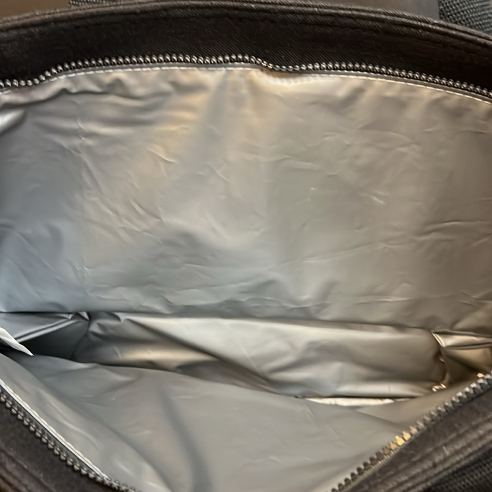 🖤🤍Rae Dunn FAMILY Black Insulated Tote Bag🖤🤍NWT - Picture 9 of 10